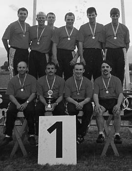 Endkampf Landesliga 1997 in Dietenbach S&uuml;dbadischer Meister 640kg